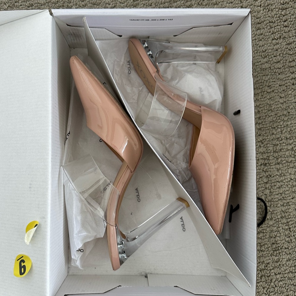 Heeled mules size 9